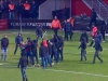 Fanoušci Helsingborgu napadli trenéra Larssona i jeho syna