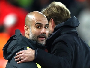 Zápas jsme kontrolovali, říká navzdory porážce na Anfieldu Pep Guardiola 