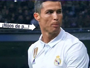 Pískali na něj, tak si Cristiano ulevil od plic. A hodně peprně