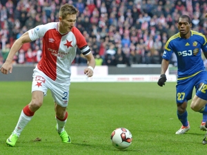 Škoda dvěma góly zařídil Slavii na úvod jara výhru nad Jihlavou, Plzeň ale zůstala ve vedení