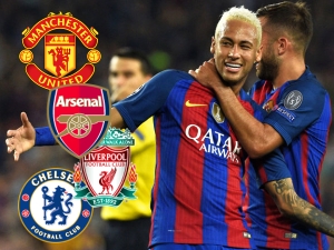 Neymar:  Chtěl bych jednou hrát v Premier League. Obdivuji Manchester United, Liverpool, Arsenal a Chelsea 