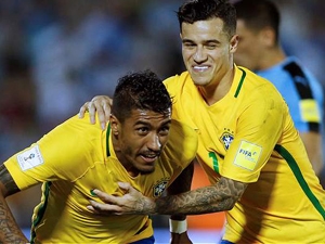 Fotbalisté Brazílie rozstříleli v jihoamerickém šlágru Uruguay