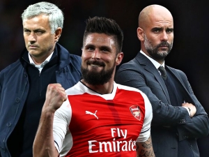 Olivier Giroud: Mohl bych hrát pod Mourinhem i pod Guardiolou. Proč by ne?