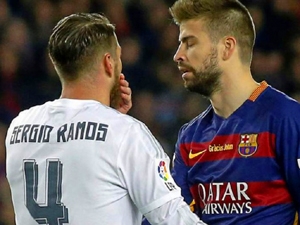 Piqué se zase navážel do Realu, Ramos ho usadil