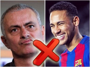 Přestup Neymara? Absurdní. Nezruinujeme klub, tvrdí Mourinho