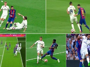 El Clásico: Piqué a Ramos opět v sobě, Marcelo vzal vinu na sebe a červenat se mělo víckrát