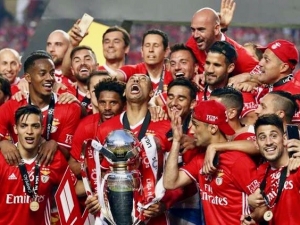 Portugalským mistrem se počtvrté v řadě stala Benfica Lisabon