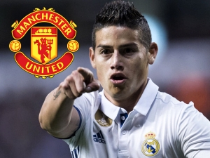 Manchester United má šanci. Real Madrid mu podle zdrojů SkySports nabízí Jamese Rodrígueze