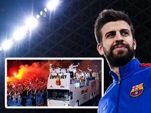 Piqué nenechá Real na pokoji ani po sezóně: Jen kvůli našim triumfům kdysi uspořádali slavnostní jízdu