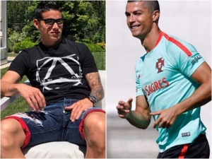 James představil svůj nový účes, Ronaldo se mu vysmál