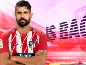 Potvrzeno: Diego Costa už je novým hráčem Atlética Madrid