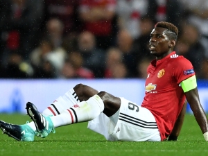 Špatná zpráva pro United. Bohužel, Paul Pogba nám bude chybět delší dobu, uvedl José Mourinho