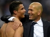Zidane oslavil své jubileum vítězně a byl rád za Ronalda