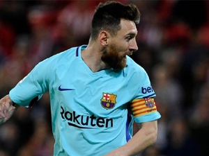 Barcelona zvládla duel v Bilbau, Messi otevřel skóre 12. gólem sezóny