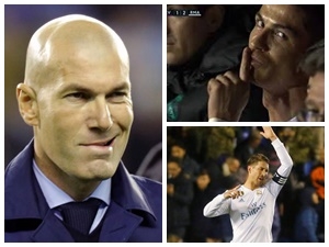 Zidane stále věří v titul, Real kosí brejky (a dorážky), Ronaldo v roli televizního režiséra. To nej ze zápasu Levante - Real Madrid