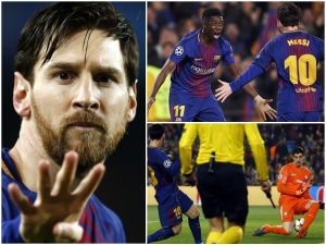 Courtois vystavil Messimu Eurotunel, Blues proklínají tyčky, Dembélého gólový debut. To nej ze zápasu Barcelona – Chelsea