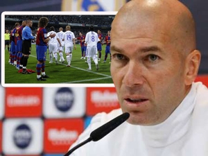 Nebudeme dělat Barceloně uličku slávy, je to moje rozhodnutí, prohlásil Zidane