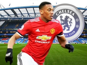 Manchester United je ochoten vyměnit trápícího se Anthonyho Martiala za hvězdu Chelsea