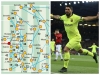 Barcelonské DNA. 11 hráčů, 48 přihrávek, takhle se upekl rozhodující gól na Old Trafford