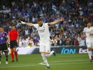 Karim Benzema se blýskl hattrickem za 6 minut