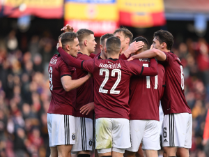 Ve finále MOL Cupu uvidíme derby pražských S. Sparta vyřadila České Budějovice, Slavia v prodloužení Bohemians