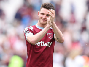 80 miliónů liber? Málo. West Ham odmítl nabídku Arsenalu na Declana Rice. Chce 120
