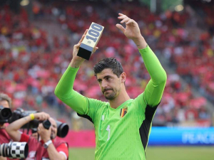 Thibaut Courtois se údajně nedostavil na trénink Belgie, protože přišel o kapitánskou pásku