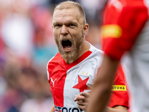 Slavia si doma poradila s Hradcem Králové. Premiérovou branku dal Mojmír Chytil