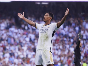 Zadělává Jude Bellingham na Zlatý míč? Angličan při výhře Realu Madrid nad Osasunou opět dvakrát skóroval