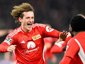 Gól Alexe Krále do sítě Realu Madrid Union Berlín v Evropě neudržel. Do Evropské ligy jde Braga s brankářem Horníčkem