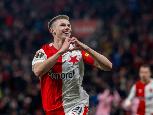 Slavia slaví triumf ve skupině Evropsk ligy. Doma nedala šanci Ženevě