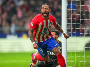 Memphis Depay je zpátky. Nizozemský útočník se za Atlético trefil třikrát v řadě