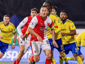 Slavia podala zřejmě nejhorší výkon v sezóně. Ze Zlína odjíždí jen s remízou