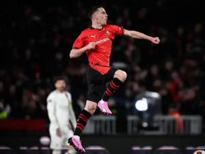 AC Milán od postupu do osmifinále Evropské ligy nerozdělil ani hattrick Bourigeauda z Rennes