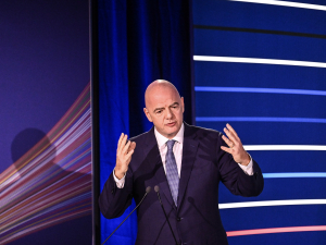 Prezident FIFA Gianni Infantino je proti zavedení modré karty 