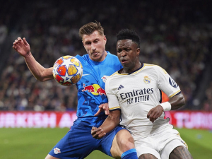 Real Madrid se protrápil k postupu do čtvrtfinále Ligy mistrů. Doma s Lipskem remizoval 1:1