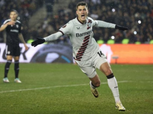 Patrik Schick v Azerbajdžánu zachránil neporazitelnost Bayeru Leverkusen