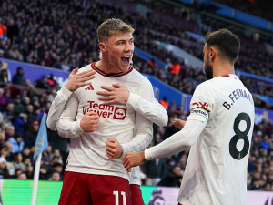 Rasmus Hojlund je hráčem měsíce února v Premier League