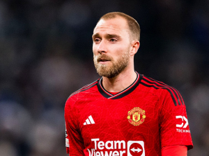 Christian Eriksen není spokojen v Manchesteru United