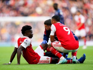 Starosti pro Arsenal. Bukayo Saka kvůli zranění opustil reprezentaci Anglie