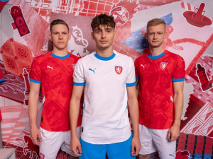 FAČR představil nové dresy, v kterých Česká reprezentace odehraje EURO 2024