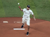 Zraněný Neymar se stal baseballovým nadhazovačem 