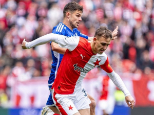 Slavia ztratila body s Olomoucí. Do nadstavby půjde z druhého místa