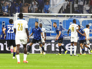 Atalanta na výhru v Liverpoolu nenavázala. Další gól Scamaccy na Marseille nestačil