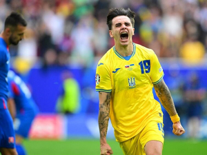 Hráč dne utkání Slovenska s Ukrajinou: Mykola Shaparenko