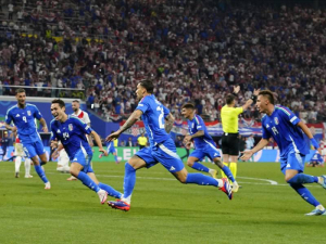 Italy proti Chorvatsku spasil Zaccagni v poslední minutě, vyválčili bod a jsou druzí