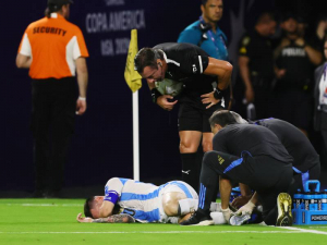 Argentina ovládla Copa America, Messi však nedohrál. Podívejte se na jeho ošklivé zranění