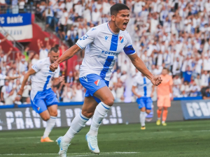 Baník Ostrava doma rozstřílel arménský klub Urartu a přiblížil se Konferenční lize
