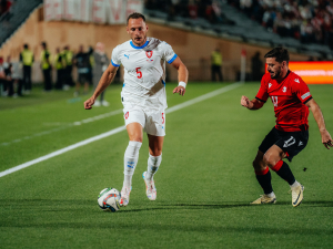 Česká fotbalová reprezentace utrpěla ostudný debakl 1:4 v Gruzii