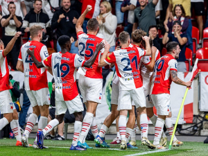 Tomáš Chorý gólem pomohl Slavii k suverénní výhře nad Plzní